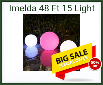 Outdoorfurnitureumbrellacover Imelda 48 Ft 15 Light